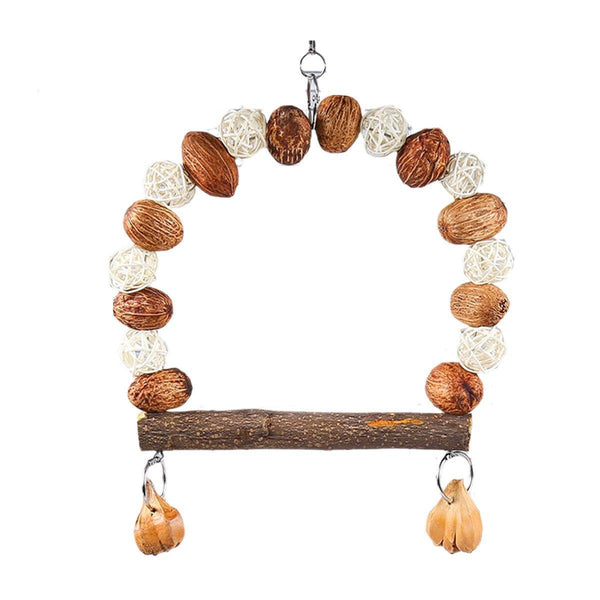 Parrot Chew Toy For Training Climbing Grinding Teeth Relief Durable Bird Pineapple Fruit Birds Toys