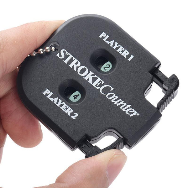 Golf Count Shot Stroke Putt Score Counter Two Digit Scoring Keeper Black Stroke Counters
