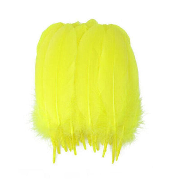 50X Craft Feathers Goose Diy Art Party Decoration Wedding Dream Catcher Black Party Decorations