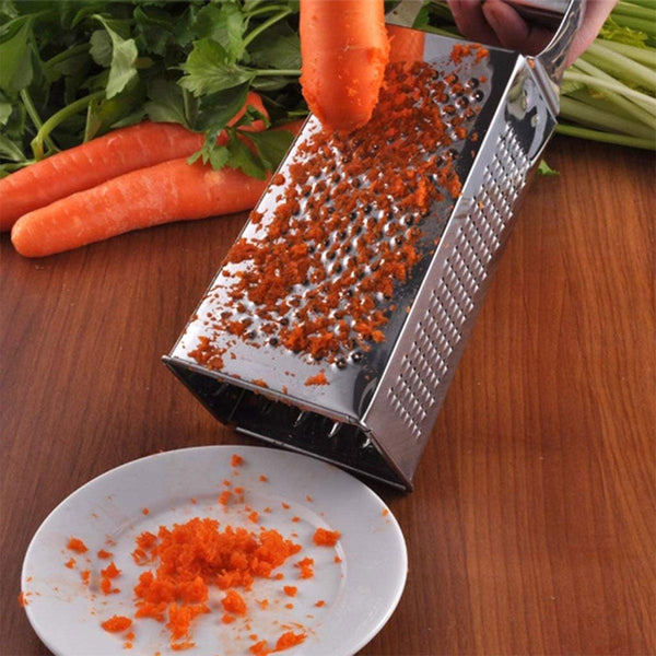 3Pcs Stainless Steel Vegetable Slicer Grater Kitchen Multi Function Tool Peelers & Slicers