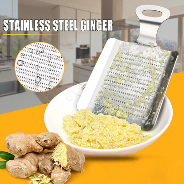 Practical Kitchen Ginger Wasabi Stainless Steel Garlic Grater Bento Mill Tool Au Graters & Zesters