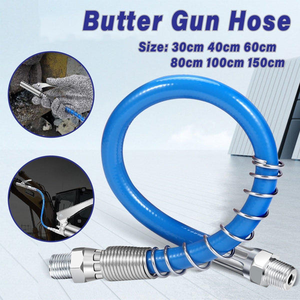 Grease Gun Hose Barrel Nozzle Kit Soft Tube Accessories For Automotive Grease Guns