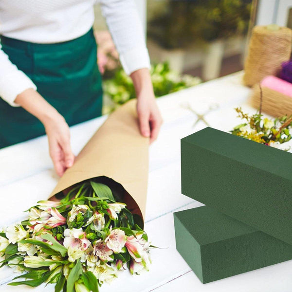 Floral Foam Blocks For Dry Wet Artificial Flower Arrangements Florist Supplies 2Pcs Artificial Plants