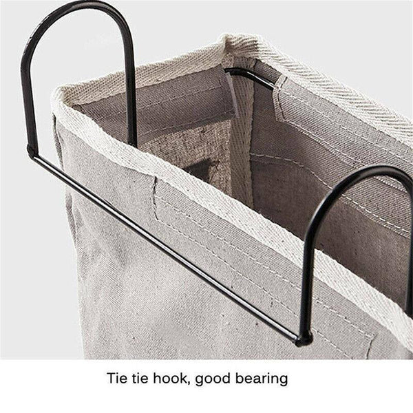 Hanging Bedside Storage Caddy With Pockets For Bunk Dorm Couch Organizing Grey Triangle Storage Bins & Baskets