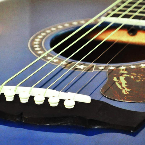 Acoustic Music Guitar Strings Steel Premium Light Universal 6 Pcs Sent Free Pick Guitar Accessories