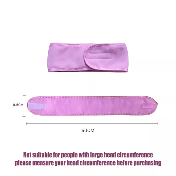 8 Colours Wrap Head Band Hairband Adjustable Facial Make Up Face Wash Au Grey Headbands