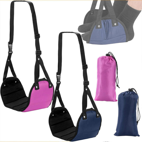 Travel Rest Hammock Office Foot Portable For Relaxation Support Rose Red Other Travel Accessories