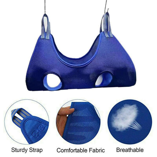 S Size Hammock Helper Pet Dog Cat Grooming Restraint Bags For Bathing Trimming Nail Red Dog Grooming