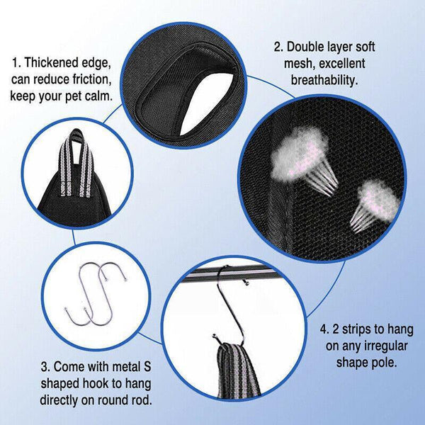 S Size Hammock Helper Pet Dog Cat Grooming Restraint Bags For Bathing Trimming Nail Red Dog Grooming