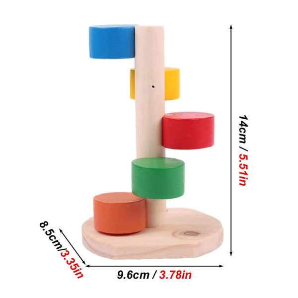 Hamster Toys Colorful Cloud Ladder Climbing Exercise Play Stairs For Cage Small Animal Supplies