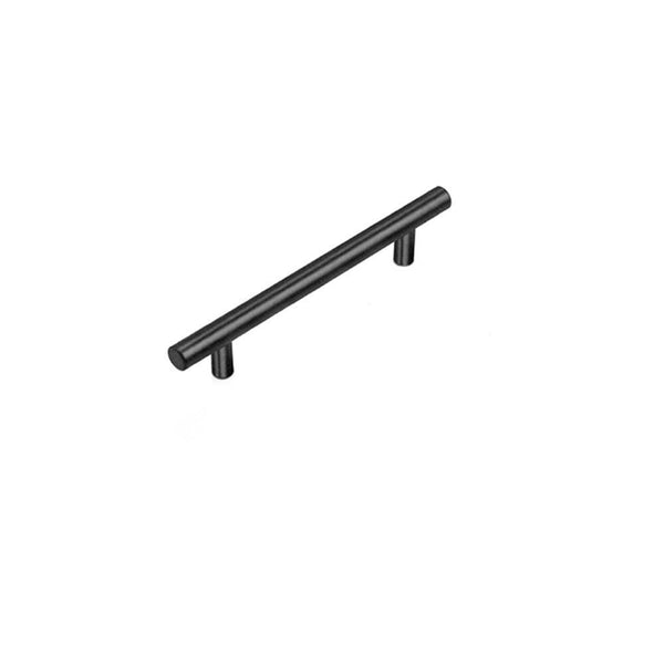 5Pcs Black Kitchen Cabinet Door Handles Stainless Steel Drawer Pull T Bar 450Mm/288Mm Cabinet Pulls