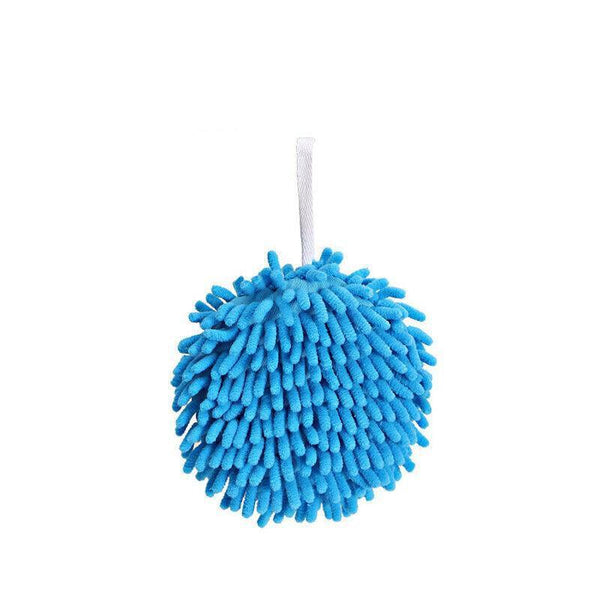 Chenille Hanging Ball Towel For Kitchen Bathroom Hand Drying Absorbent Cloth Towels & Washcloths