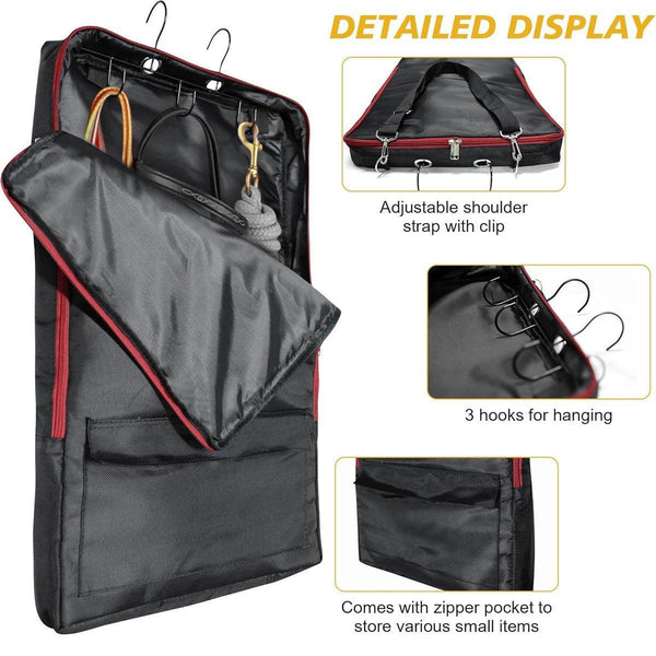 Horse Tack Carry Bag Bridle Halter Pouch Storage Portable Equestrian Hay Nets & Bags