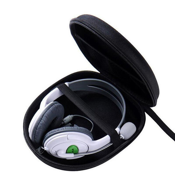 Earphone Case Headset Hard Carrying Box Headphone Storage Bag Black Universal Cases Covers & Skins