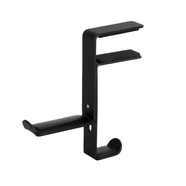 Metal Earphone Headset Desks Display Stand Hanger Holder Headphone Bracket Hook Black Mounts & Holders