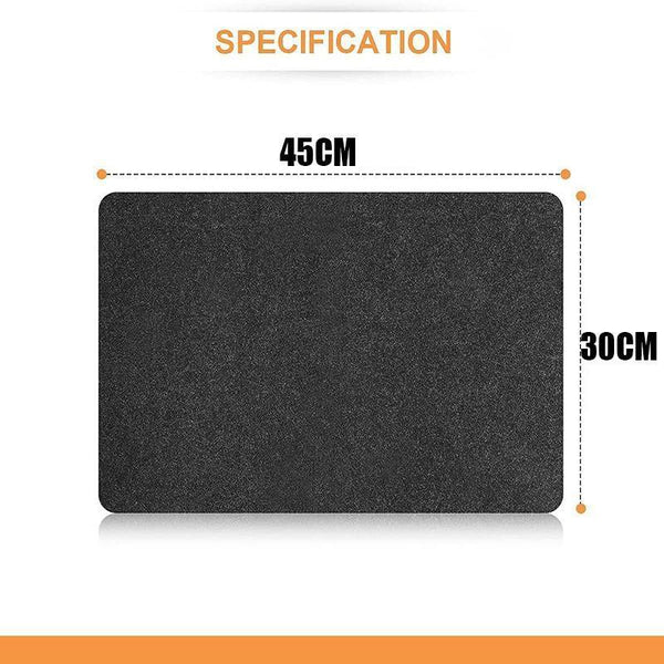 1Pc Non Slip Heat Resistant Kitchen Mat For Air Fryer Coffee Maker Toaster 30X45cm Other Kitchen Storage