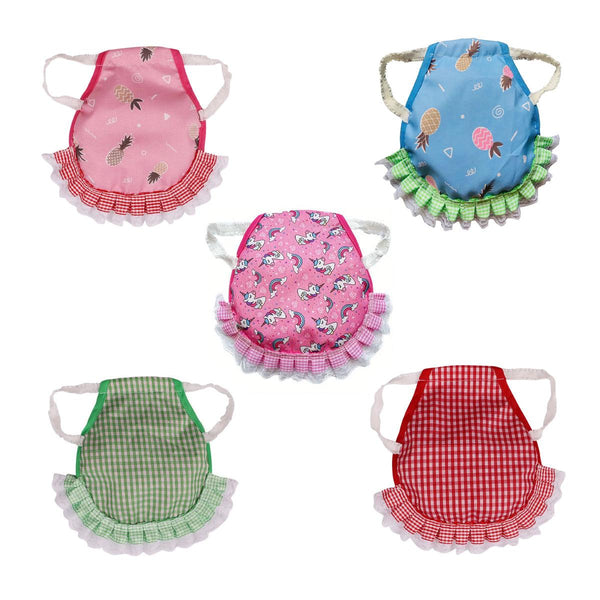 5Pcs Pet Feather Protector Hen Apron Poultry Protection For Chickens Birds Small Animal Supplies