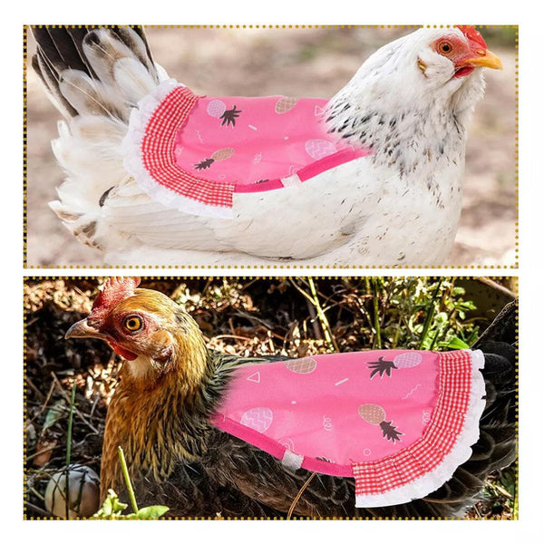 5Pcs Pet Feather Protector Hen Apron Poultry Protection For Chickens Birds Small Animal Supplies