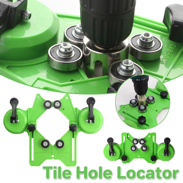 Multifunction Glass Tile Positioning Tool Drill Chuck Marble Hole Punching Drill Attachments