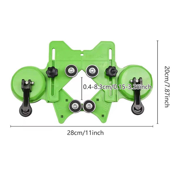 Multifunction Glass Tile Positioning Tool Drill Chuck Marble Hole Punching Drill Attachments