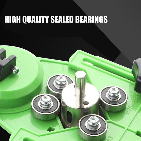 Multifunction Glass Tile Positioning Tool Drill Chuck Marble Hole Punching Drill Attachments