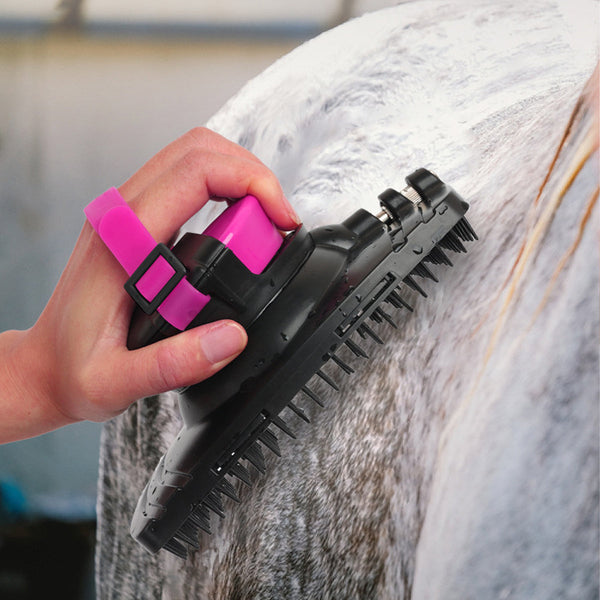 Horse Bath Brush Grooming Massage Comb Soft Bristle Cleaning Tool For Equine Use Horse Grooming Brushes