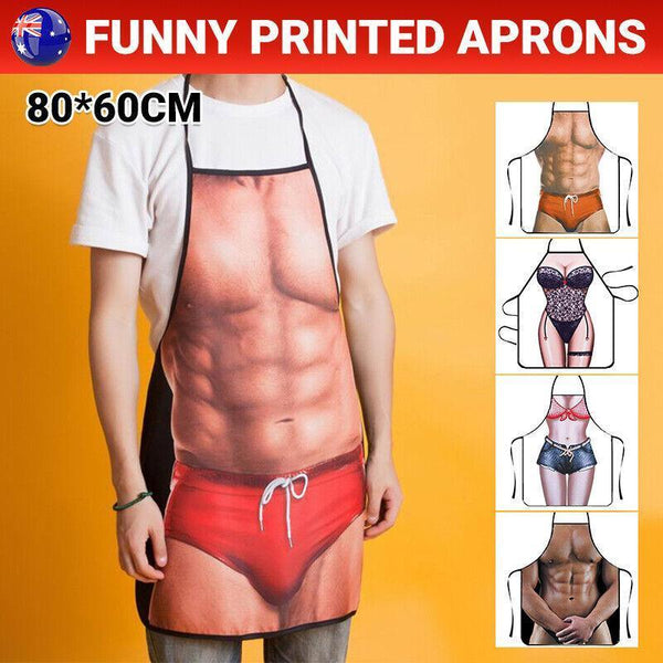 Funny Adult Men Women Novelty Party Game Cooking Kitchen Bbq Baking Hot Pants Girl Aprons