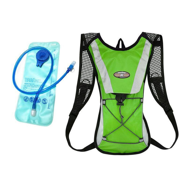 Hydration Pack Backpack Bag With 2L Water Bladder For Hiking Camping Cycling Running Black Hydration Packs