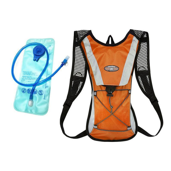 Hydration Pack Backpack Bag With 2L Water Bladder For Hiking Camping Cycling Running Black Hydration Packs