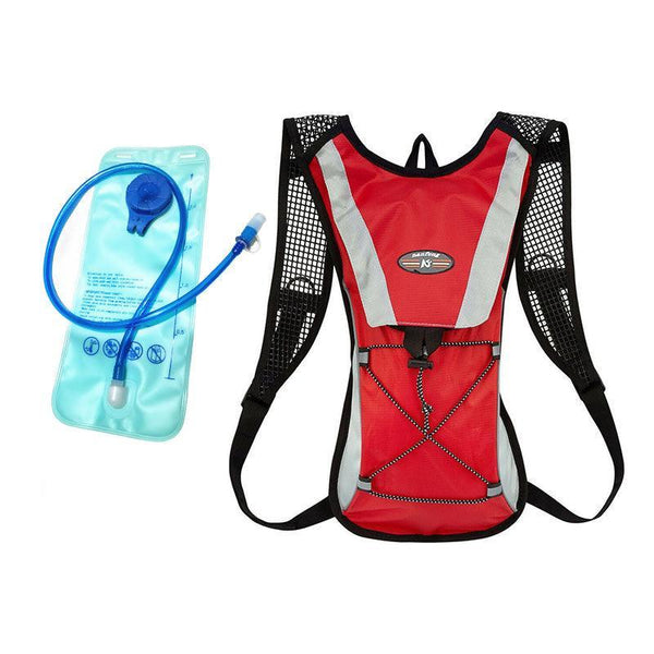 Hydration Pack Backpack Bag With 2L Water Bladder For Hiking Camping Cycling Running Black Hydration Packs