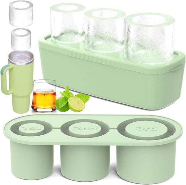 Silicone Ice Cube Tray For 20Oz 30Oz 40Oz Tumbler Easy Release Reusable Mold Ice Cubes Trays & Moulds