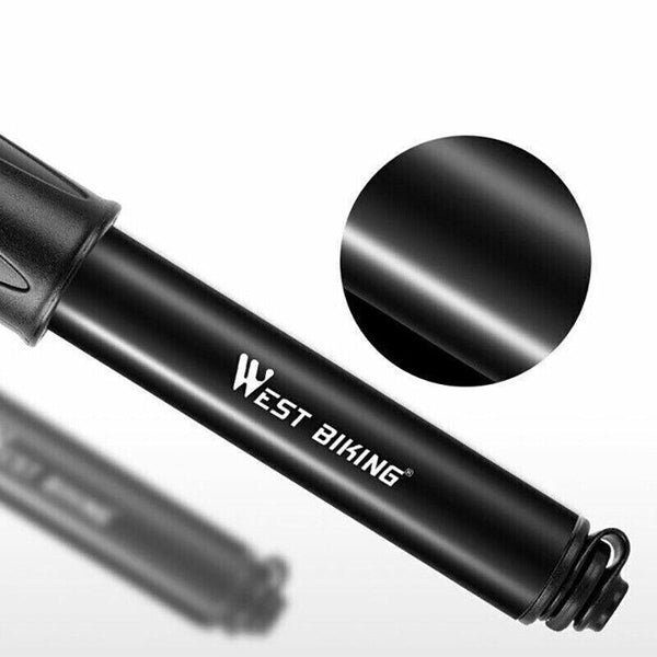 Aluminium Mini Bicycle Air Pump Bike Hand Ball Inflator Portable Cycling Tyre Pumps