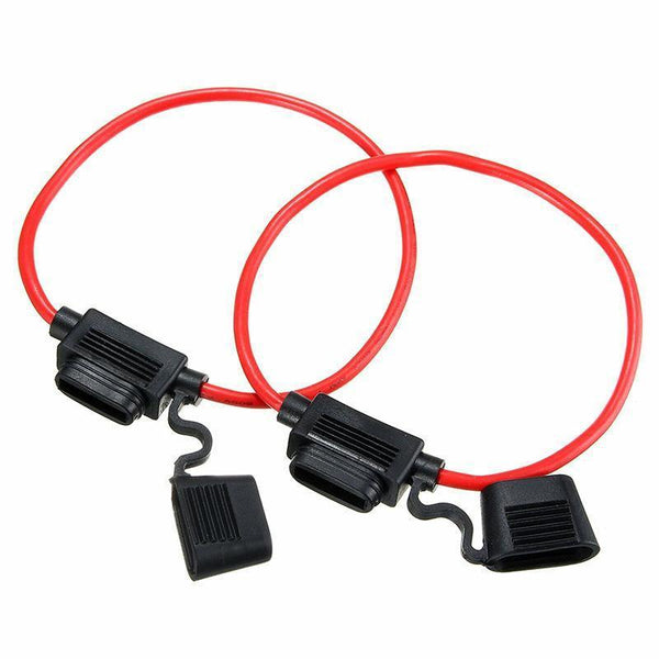 10Pcs 12V 40A Waterproof Blade Inline Fuse Holder Wiring & Fuses
