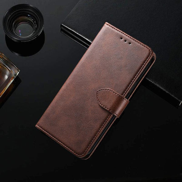Brown Wallet Leather Flip Case Cover For Iphone 6/6S 13 Mini 14 Plus Pro Max Cases Covers & Skins