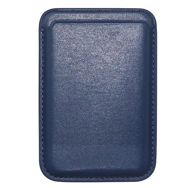 Leather Card Holder Wallet Pocket For Iphone 14 13 Pro Max With Snap On Attachment Red Other Mobile Accessories