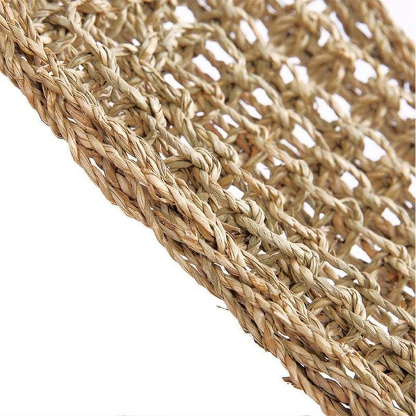 Comfortable And Natural Straw Reptile Bed Hammock For Basking Relaxation 20*20*28Cm Reptiles