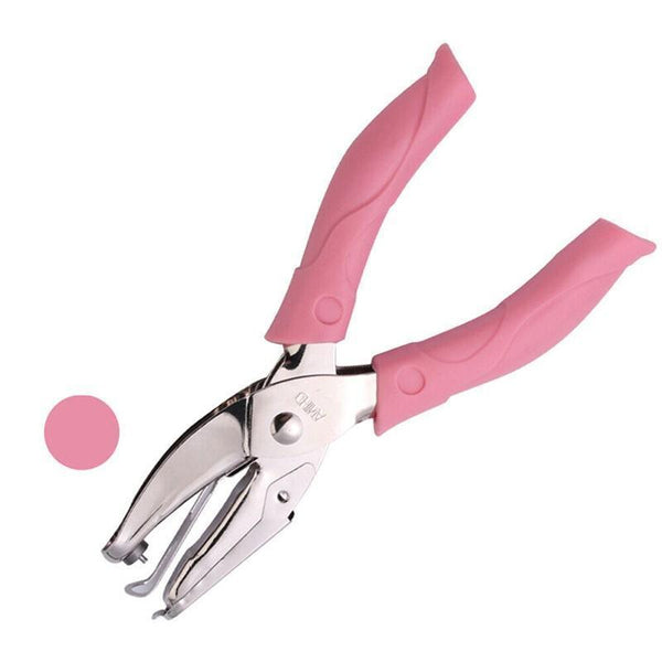 Circle/Heart/Star Shaped Metal Hole Punch Pliers Paper Hand Puncher 1.5Mm Hole Punches