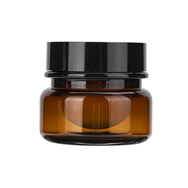 10Pcs Pet Plastic Cosmetic Bottles Refillable Travel Face Cream Containers 30Ml Brown+Black Double Travel Bottles & Containers