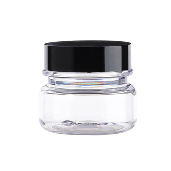 10Pcs Pet Plastic Cosmetic Bottles Refillable Travel Face Cream Containers 30Ml Brown+Black Double Travel Bottles & Containers