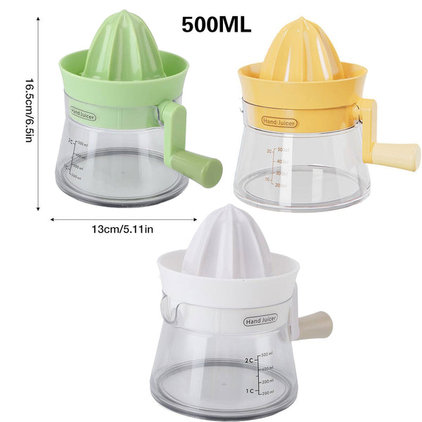 Manual Juice Extractor For Orange Lemon Home Citrus Juicer Hand Compressor White Juicers