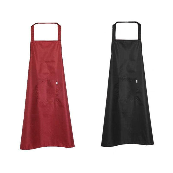 Heavy Duty Pvc Waterproof Apron For Kitchen Butcher Cleaning 6Pcs 106X68cm Red Aprons