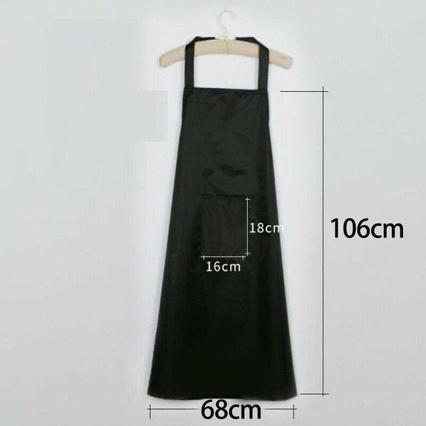 Heavy Duty Pvc Waterproof Apron For Kitchen Butcher Cleaning 6Pcs 106X68cm Red Aprons