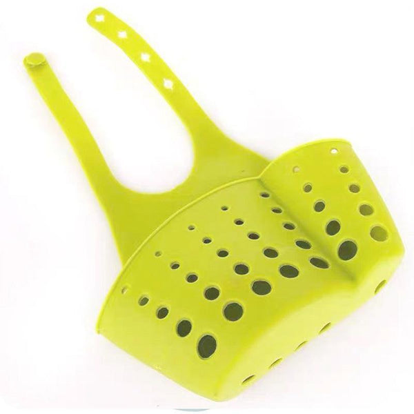 2Pcs Kitchen Drain Holder Sponge Sink Storage Rack Basket Organizer Shelf Bathroom Green Sink Organisers