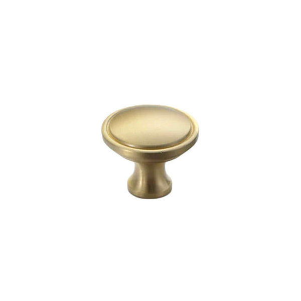 Nordic Gold Cabinet Handle Simple Light Luxury Drawer Door Pull Wardrobe Round 35Mm Cabinet Pulls