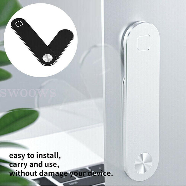 Side Mount Clip Phone Holder For Laptop Adjustable Portable Screen Bracket Blue Monitor Mounts & Stands