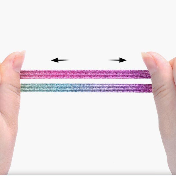 No Tie Locked Elastic Shoelace Lace Lazy Laces Sneakers Sports No.5 Rainbow Scales Shoe Laces