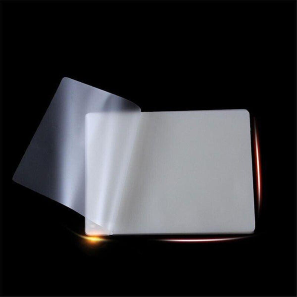 100 Pack A4 Laminator Laminating Pouches Laminate Sheets 80 Micron 22X 30.7Mm Laminators