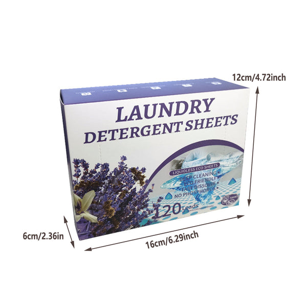 Laundry Tablets Set Portable Cleaning Pods Concentrated For Household Washing Flax Cleaning Products