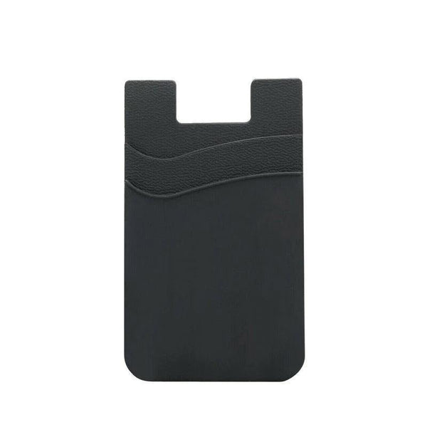 Silicone Phone Card Holder Double Layer Adhesive Wallet With 3M Backing Cases Covers & Skins