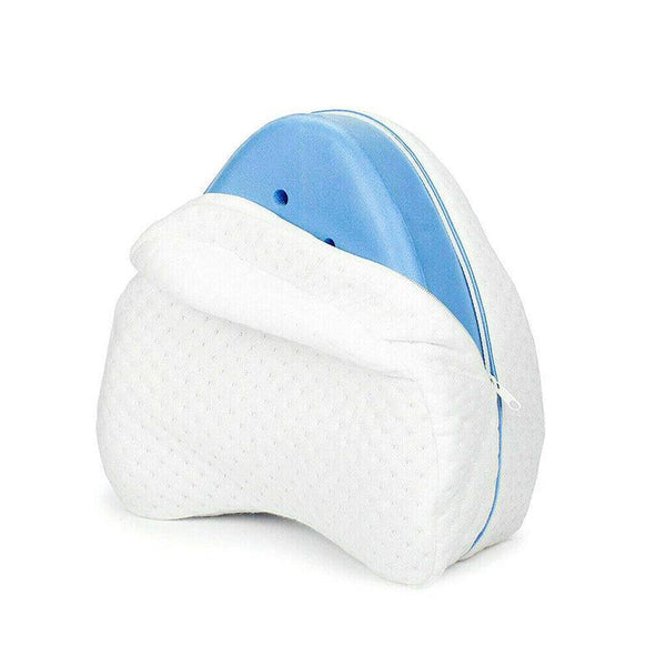 Knee Support Ergonomic Memory Foam Leg Pillow Cushion Washable Cover Pillows